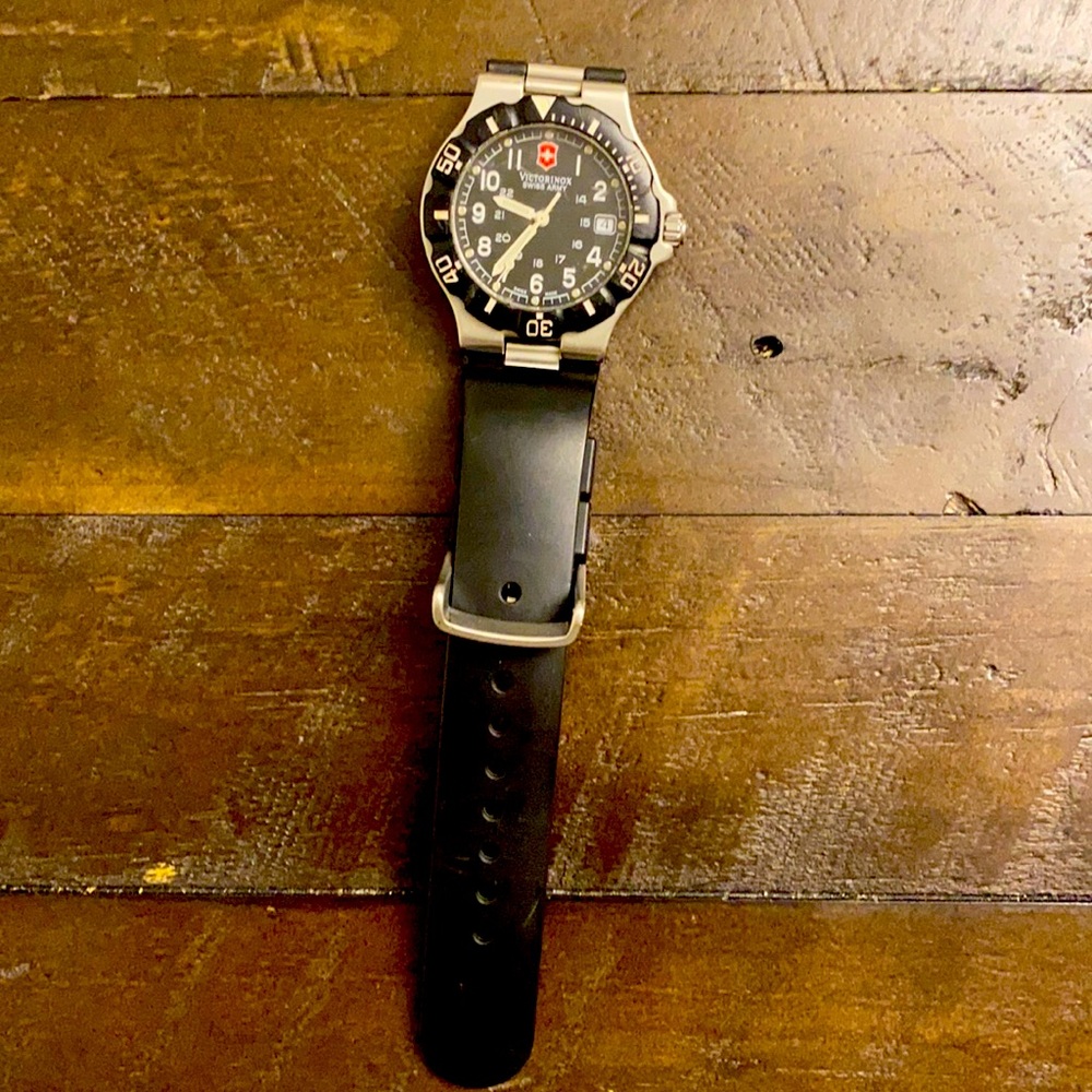 Men watch
